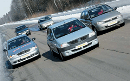 Тест Renault Logan, Lada Kalina, Lada 110, Daewoo Nexia и Chevrolet Lanos